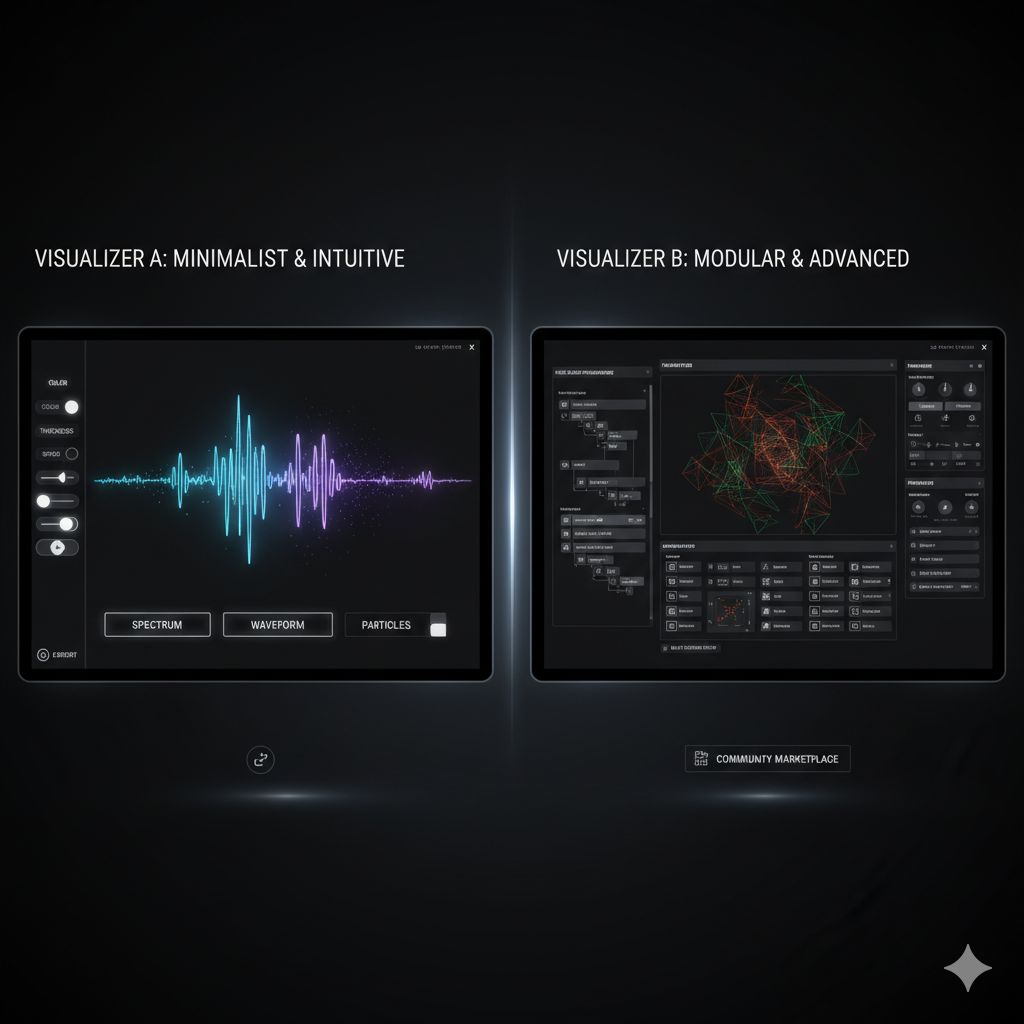 Audio Visualizer Software Comparison