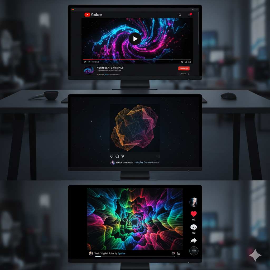 Social Media Audio Visualizer